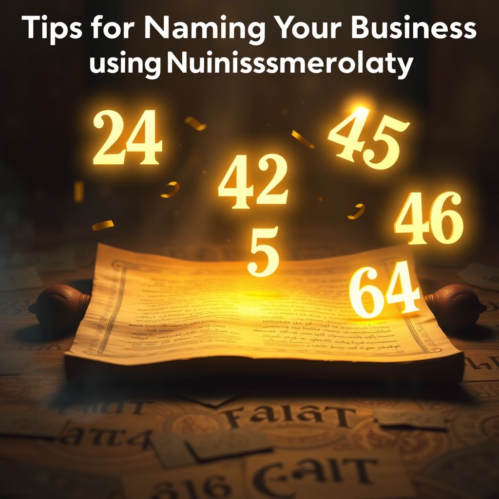 เคล็ดลับการตั้งชื่อธุรกิจด้วยเลขศาสตร์ 24 42 45 54 46 64